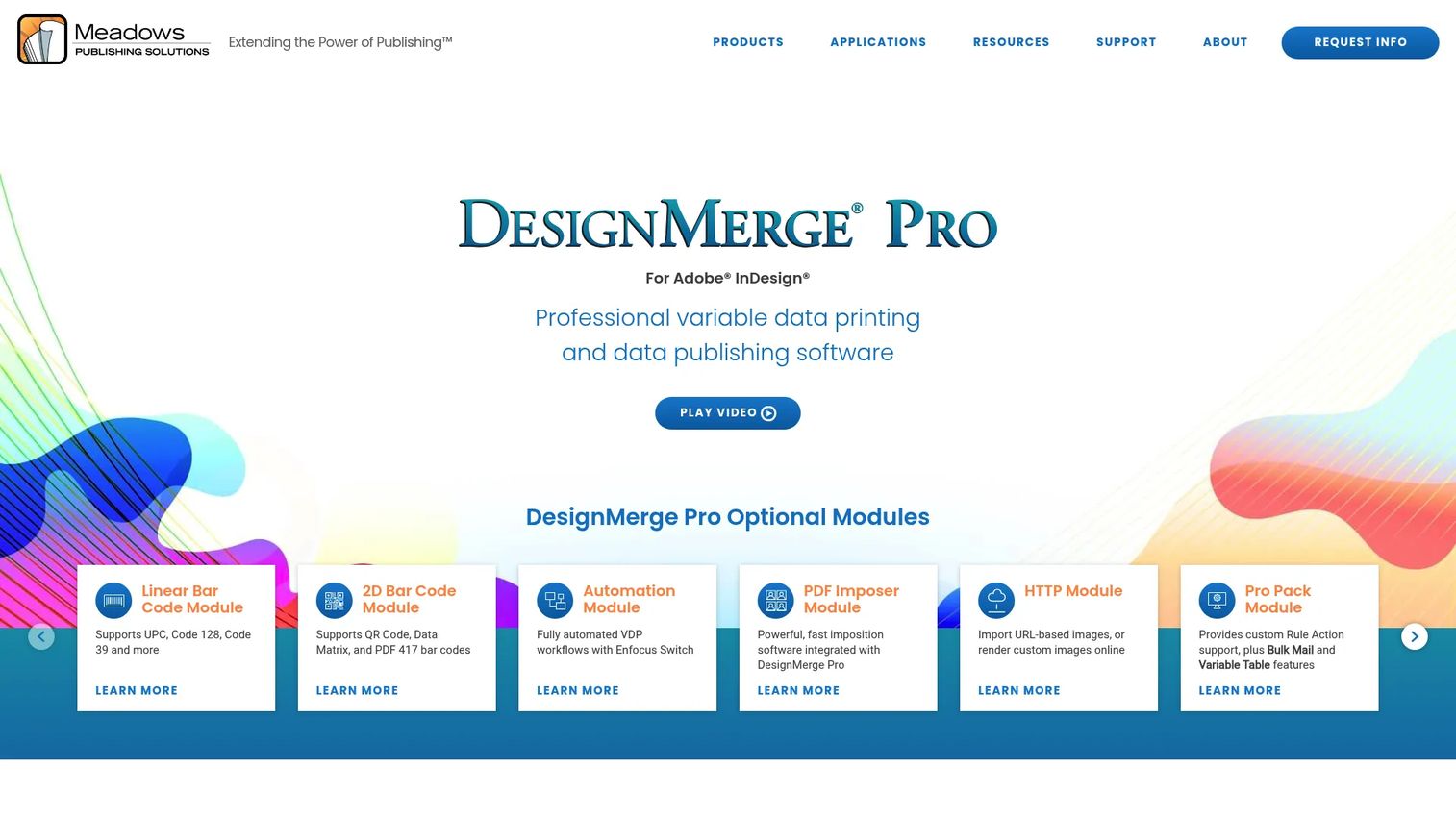 DesignMerge Pro personalized document template inside Adobe InDesign