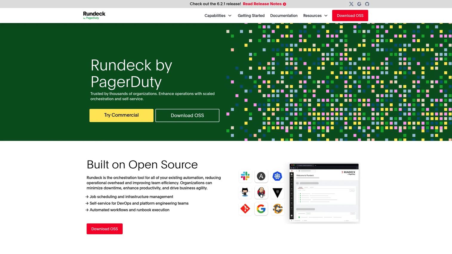 Rundeck runbook automation workflow