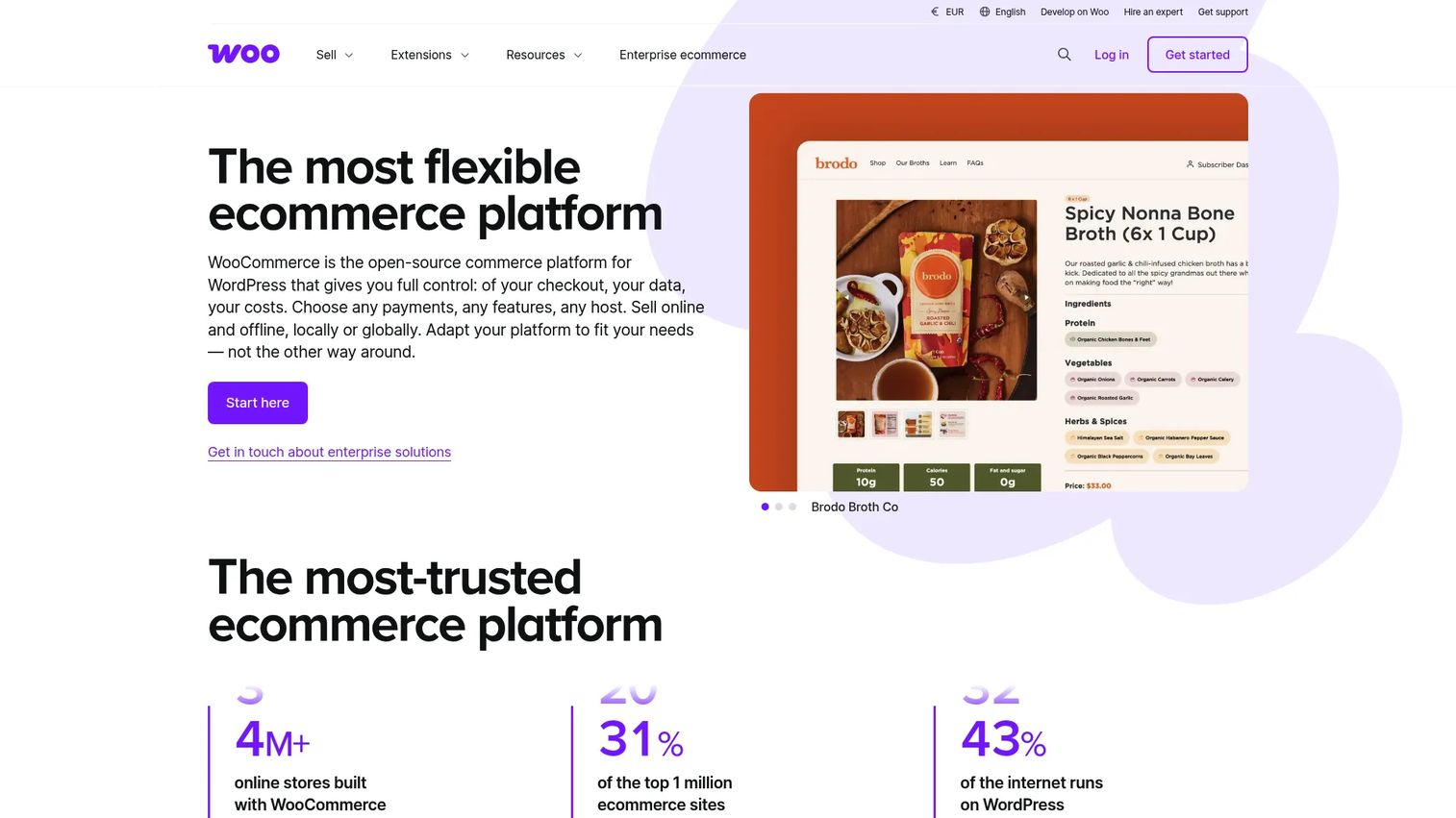 WooCommerce mobile e-commerce software inside WordPress