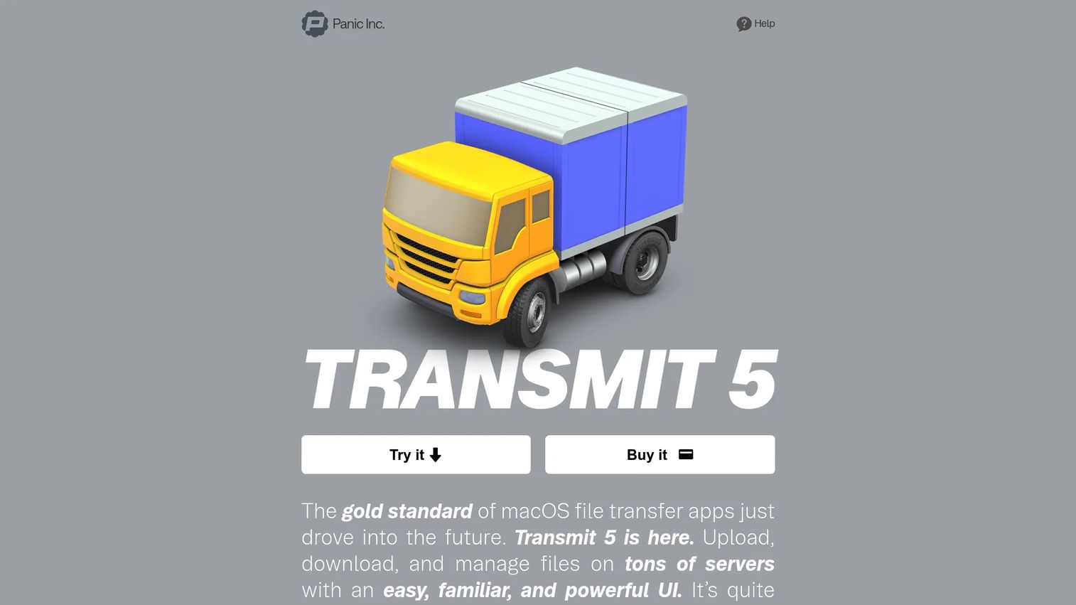 Transmit FTP software for macOS