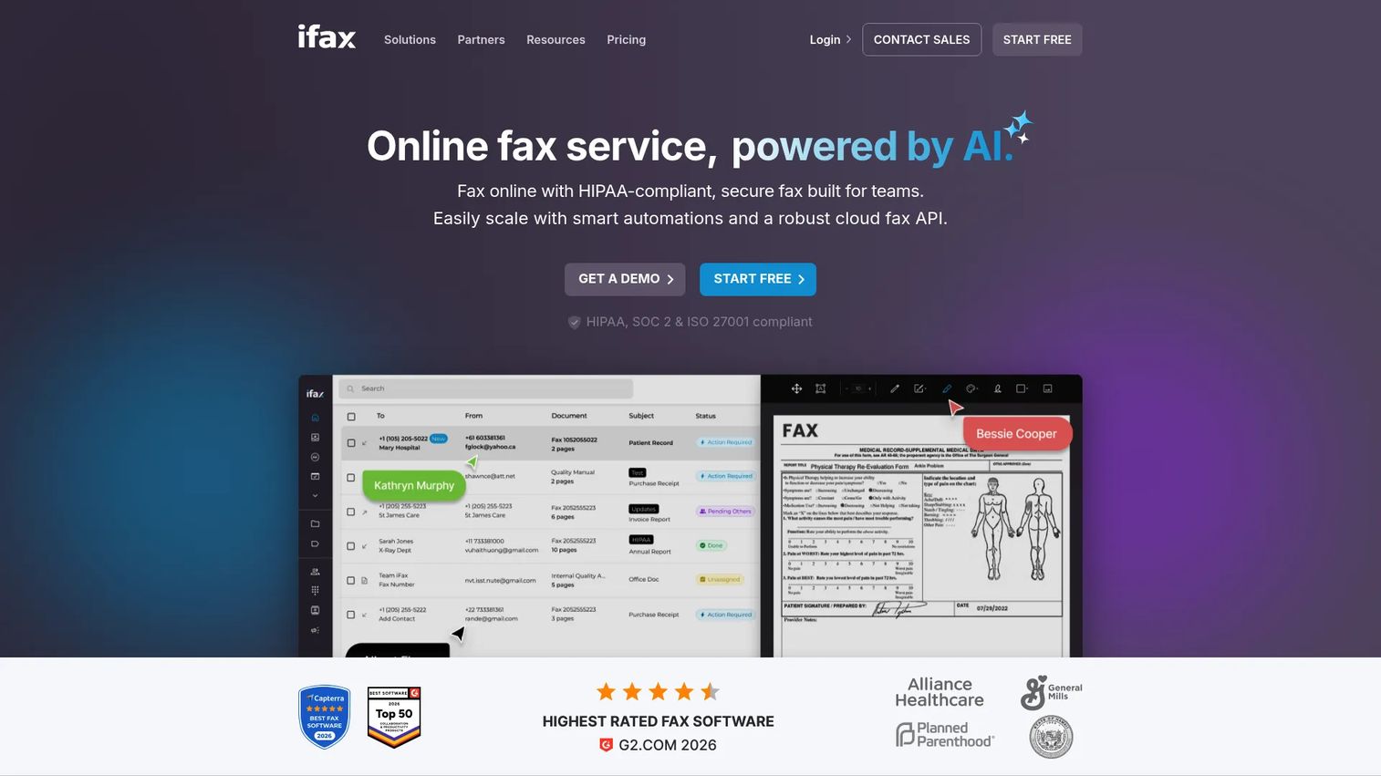 iFax mobile and desktop fax app