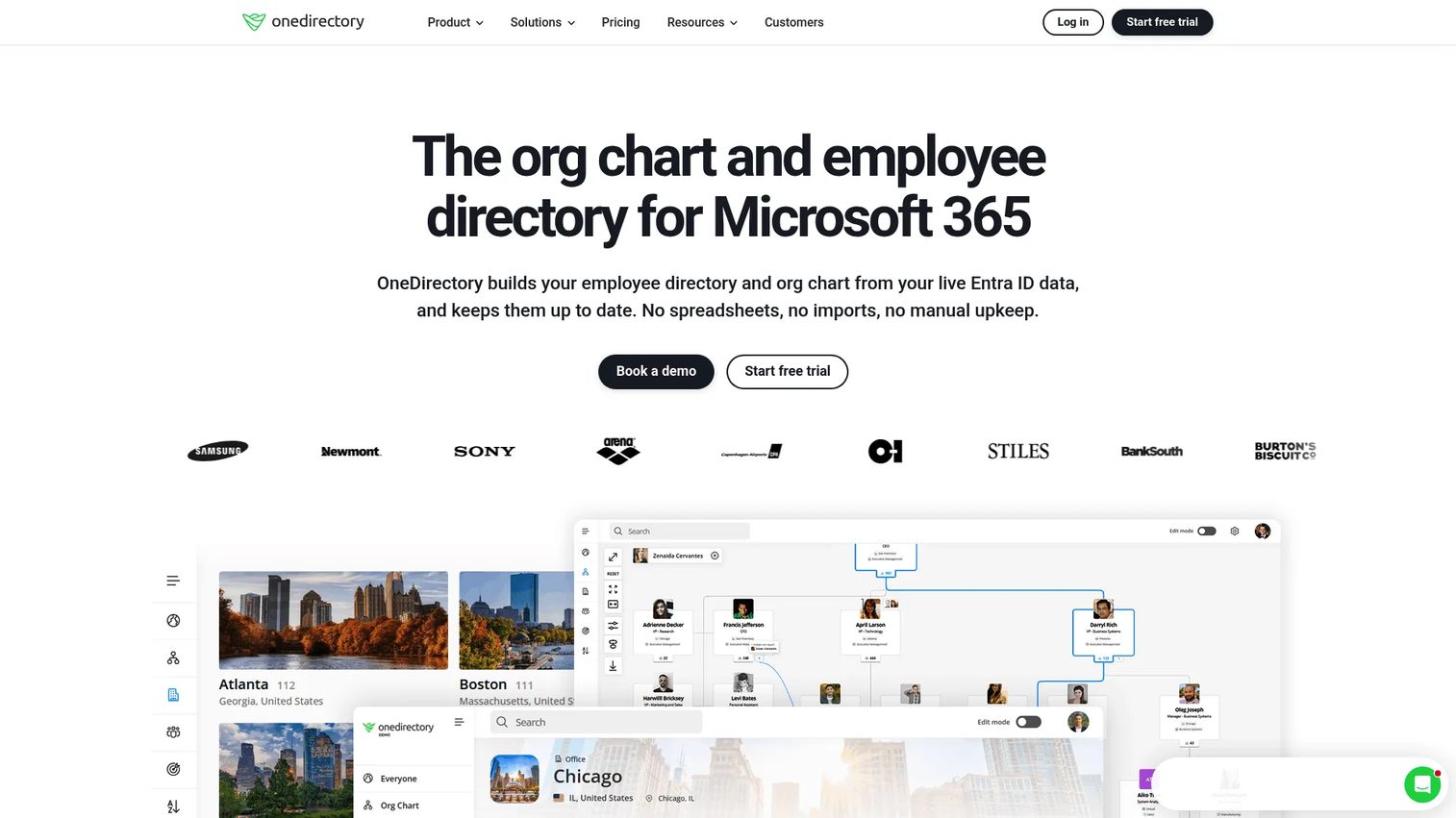 OneDirectory Microsoft 365 employee directory