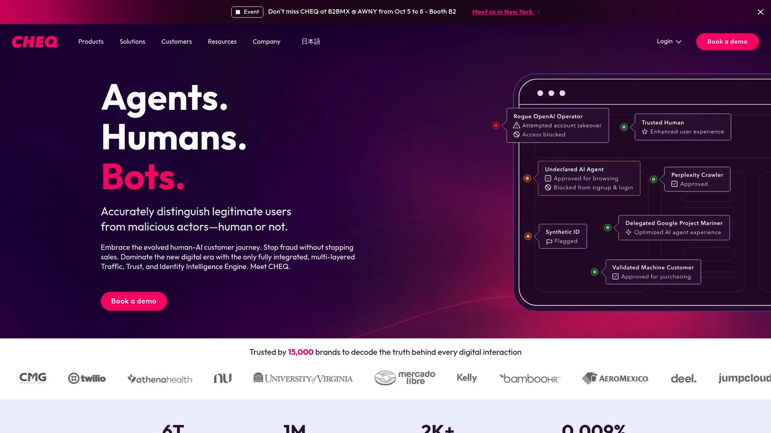 CHEQ marketing security and invalid traffic platform