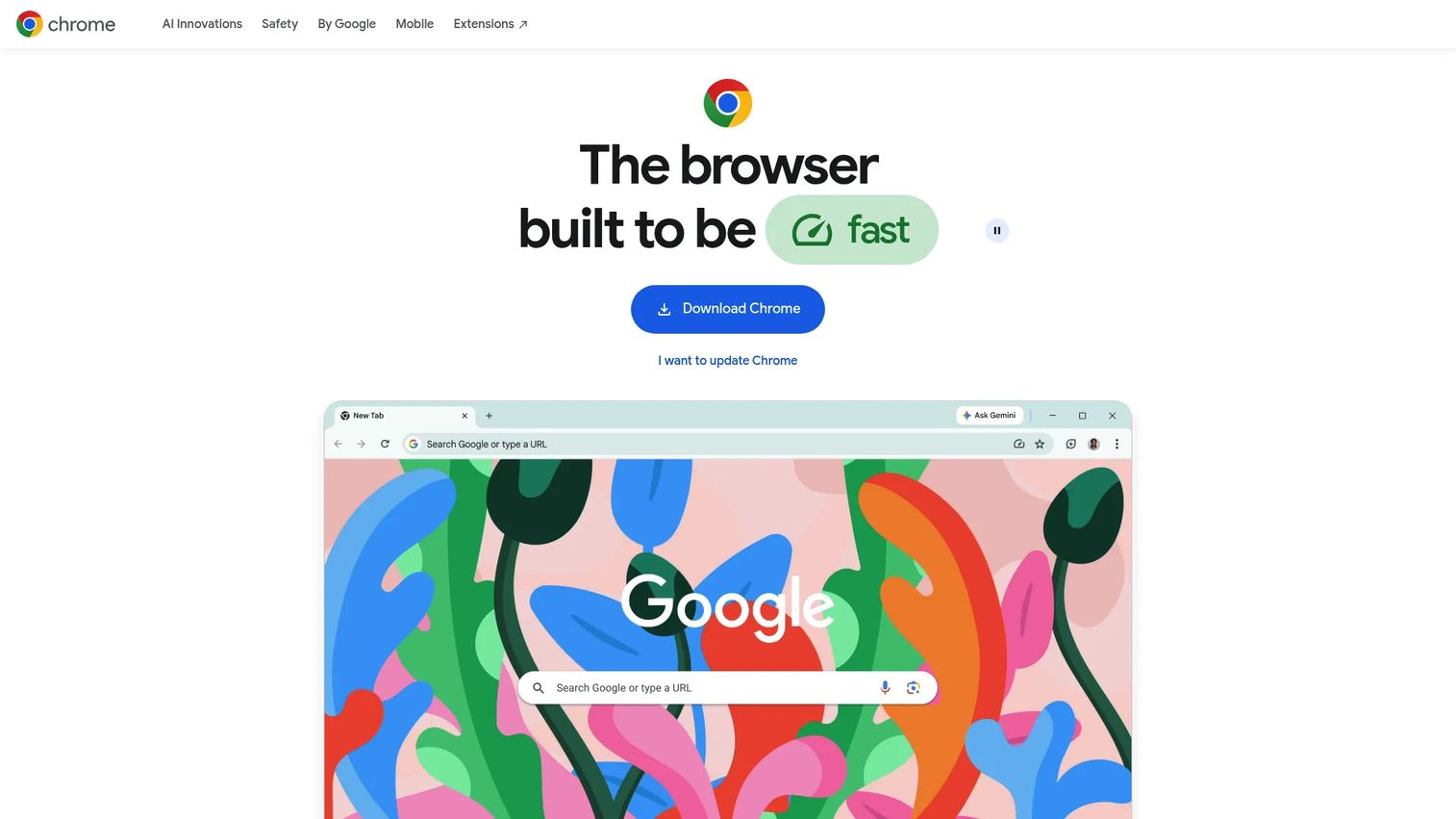 Chrome bookmark manager with folders and saved webpages