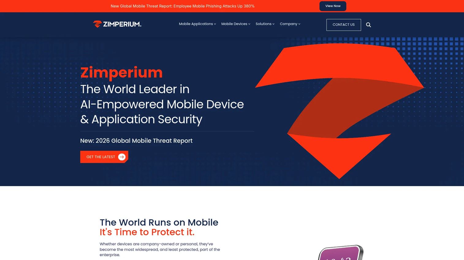 Zimperium zKeyBox mobile device and app trust signals