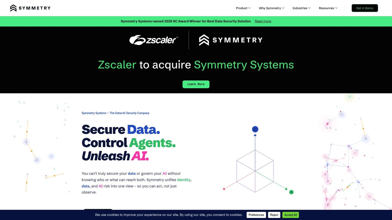Symmetry Systems data security graph
