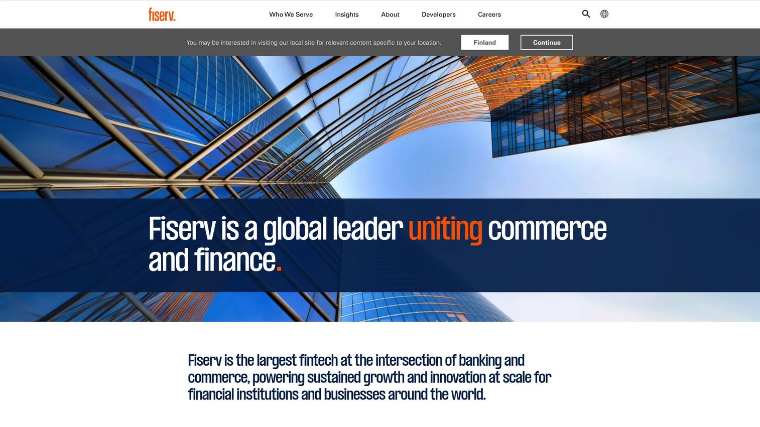 Fiserv card issuance software for financial institutions
