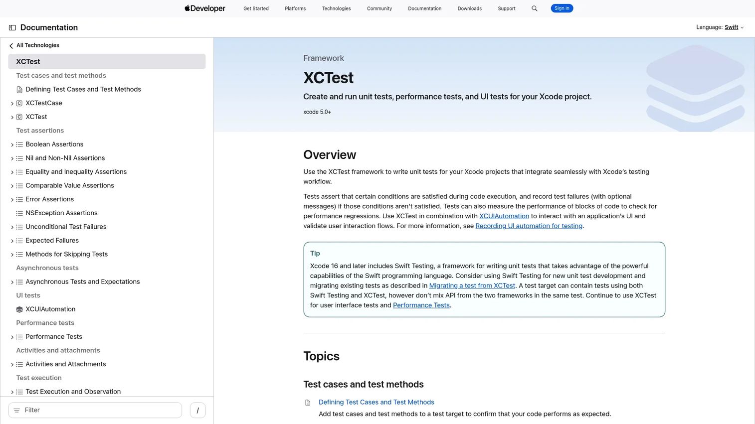 XCUITest running iOS UI tests in Xcode