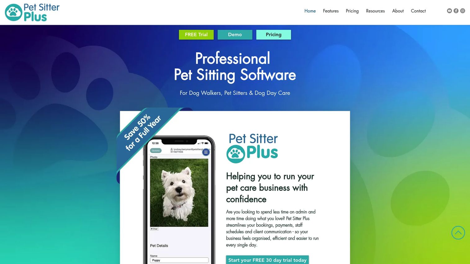 Pet Sitter Plus scheduling software