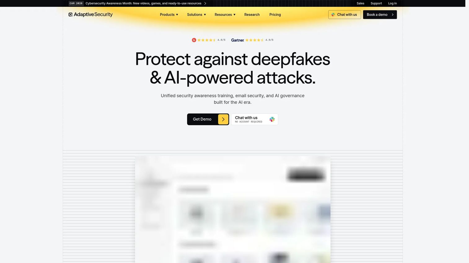 Adaptive Security awareness training campaign builder for AI-enabled threats