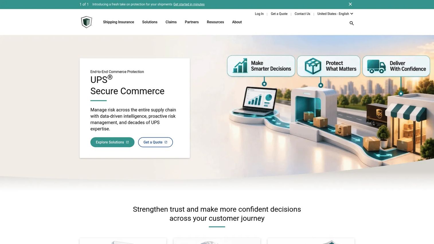 InsureShield shipping protection platform for multi-carrier parcel coverage