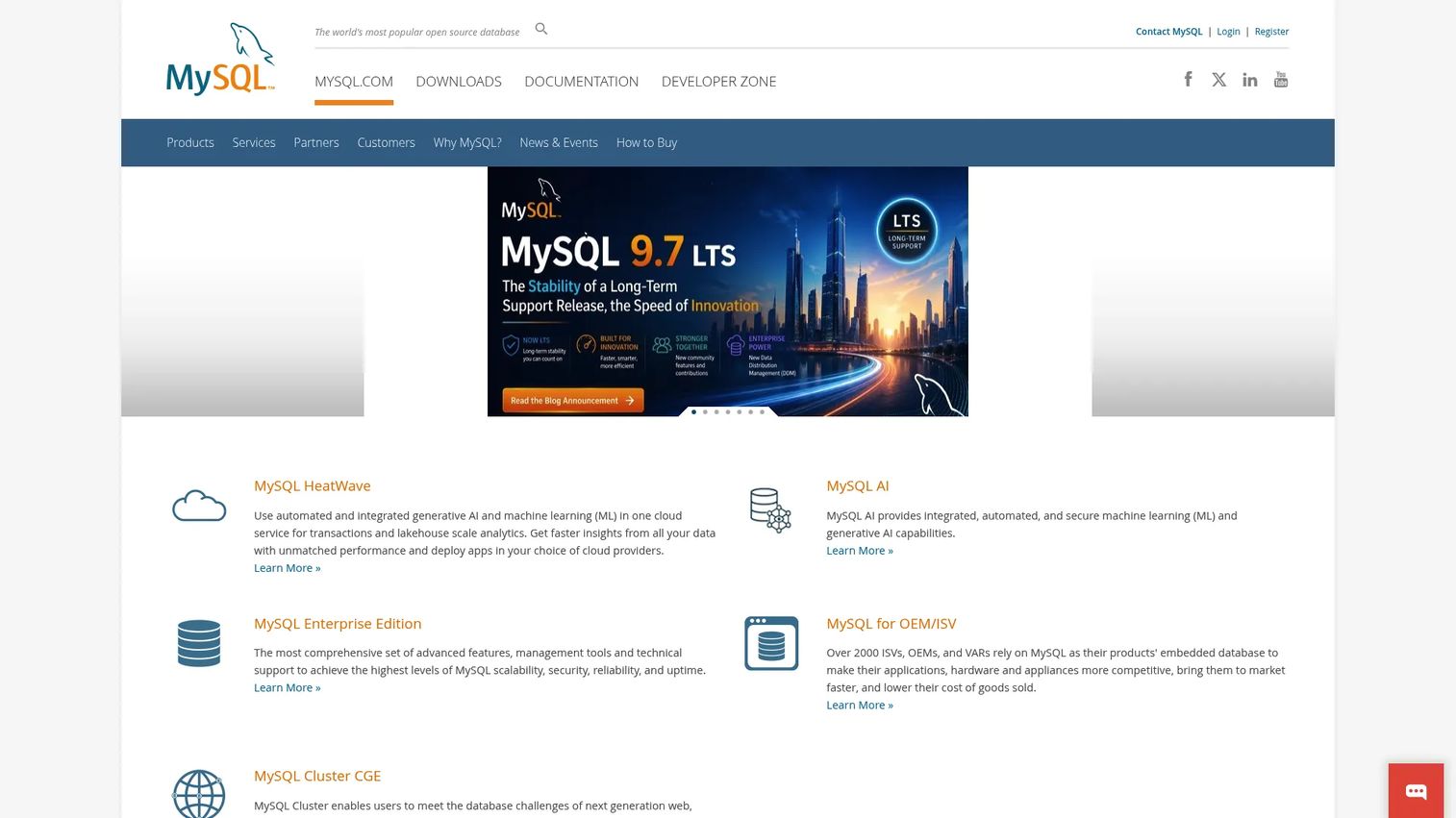 MySQL relational database for research data infrastructure