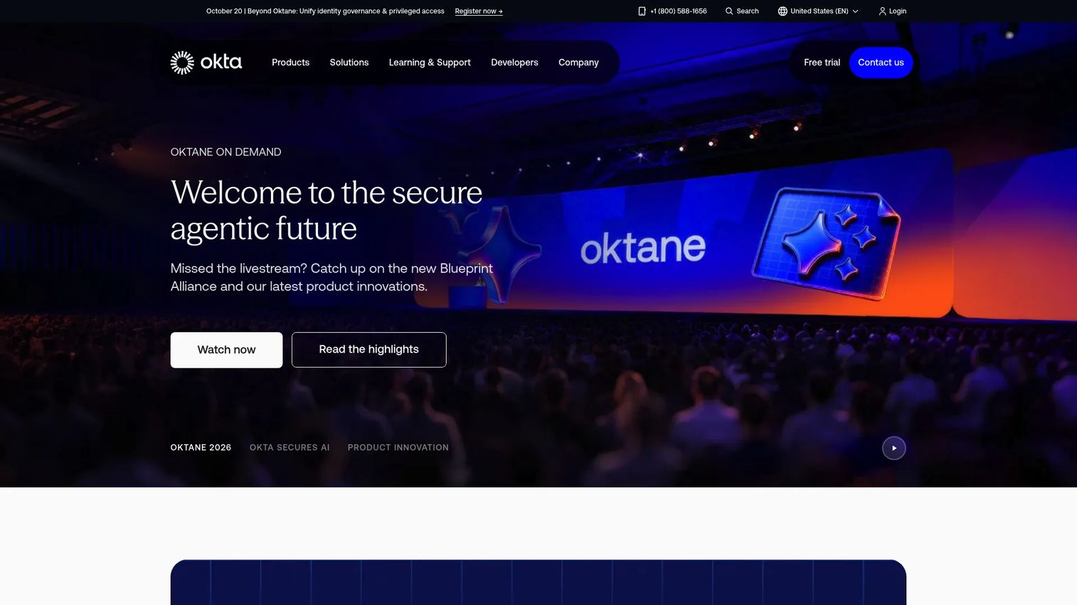 Okta identity directory software