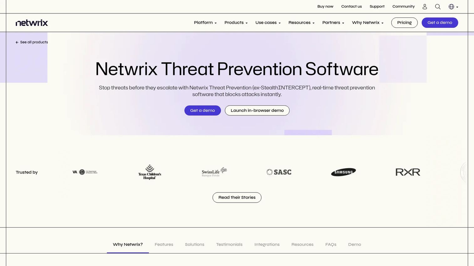 Netwrix Threat Prevention Active Directory monitoring