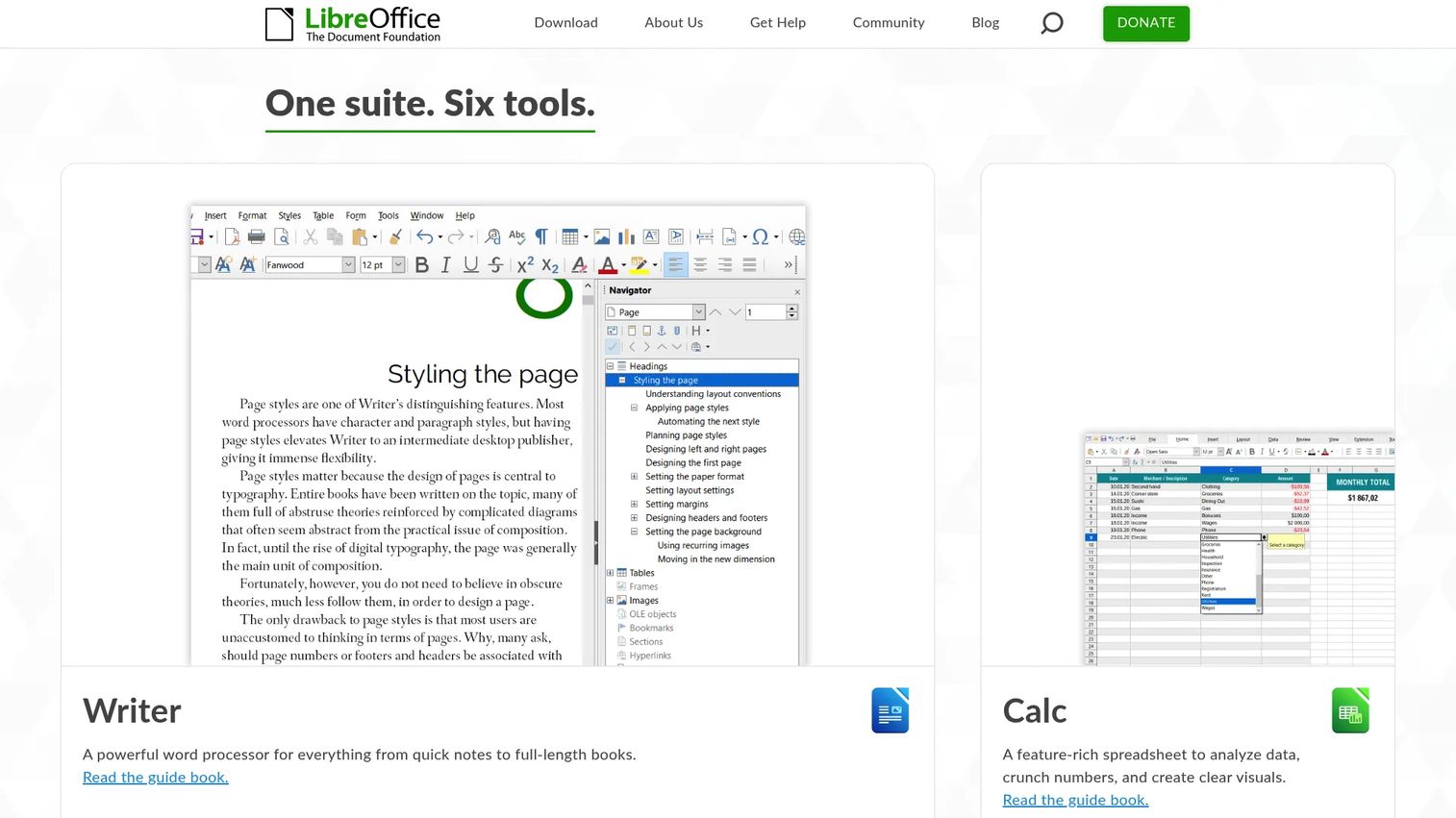 LibreOffice Base desktop database table and form builder