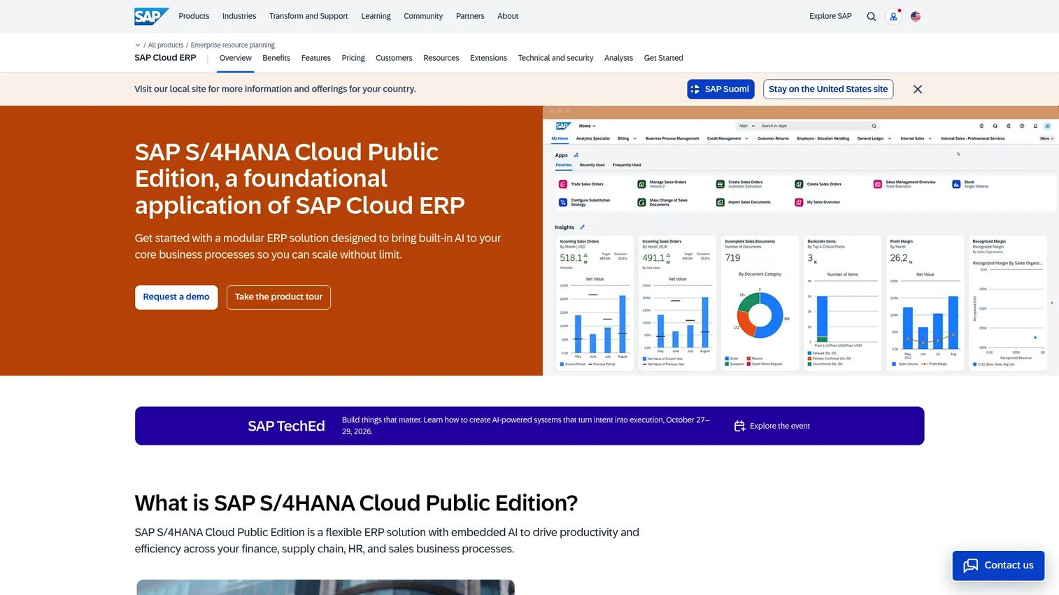 SAP S/4HANA asset maintenance screen for planning work and managing equipment data.