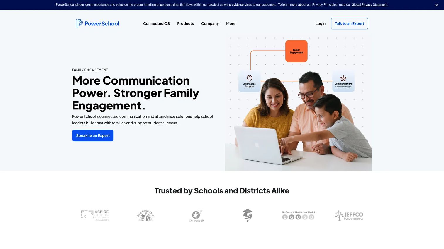 SchoolMessenger school notification and communication system