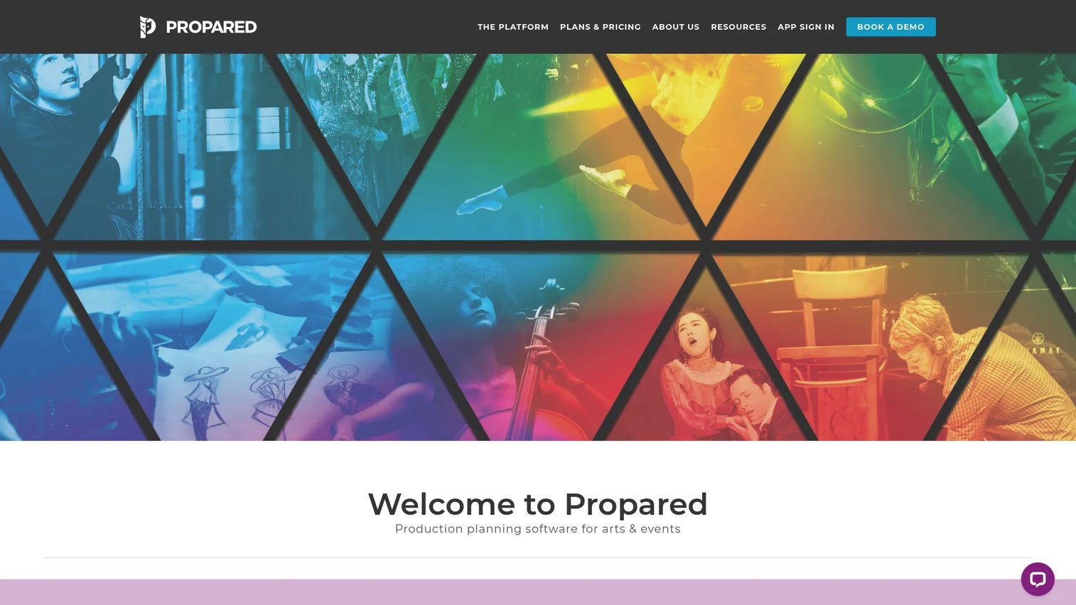 Propared theater production scheduling software