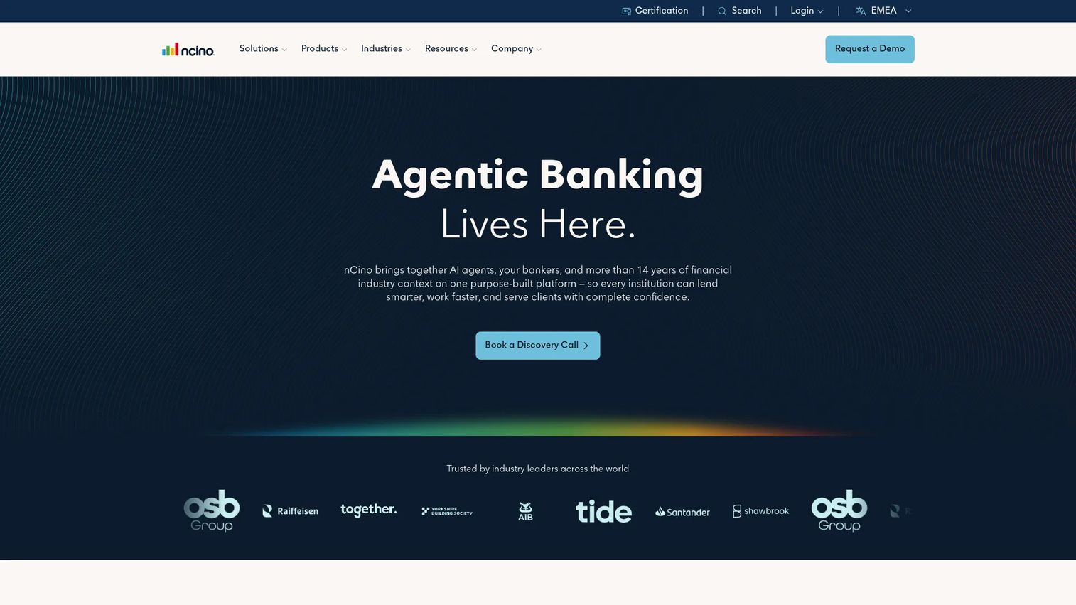 nCino Mortgage Suite digital mortgage platform