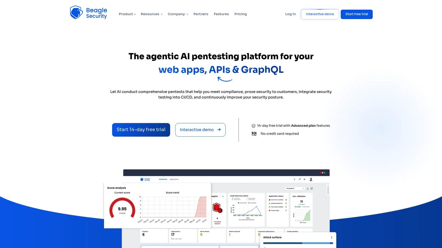 Beagle Security automated penetration testing report