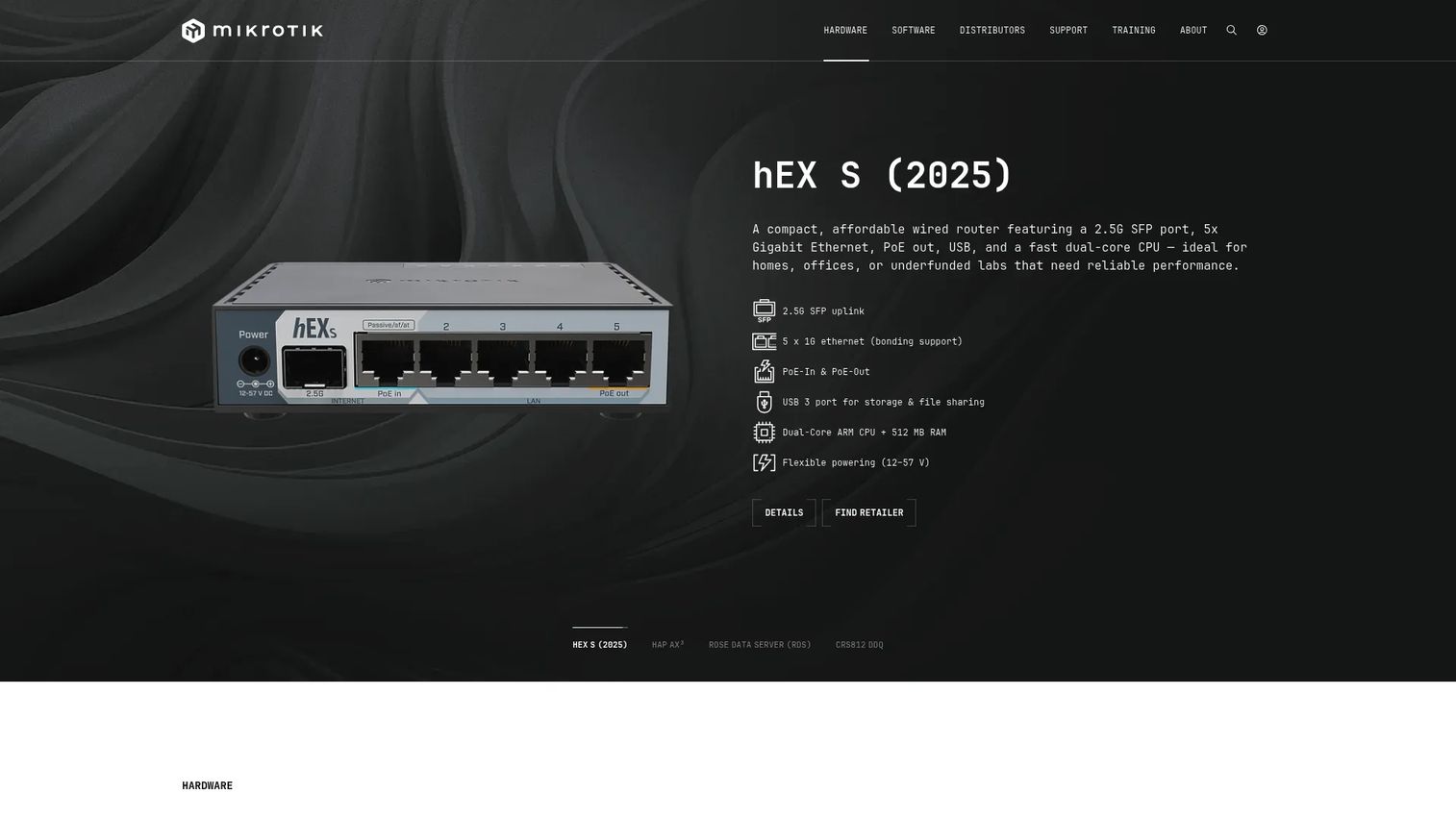 MikroTik RouterOS hotspot configuration for guest WiFi