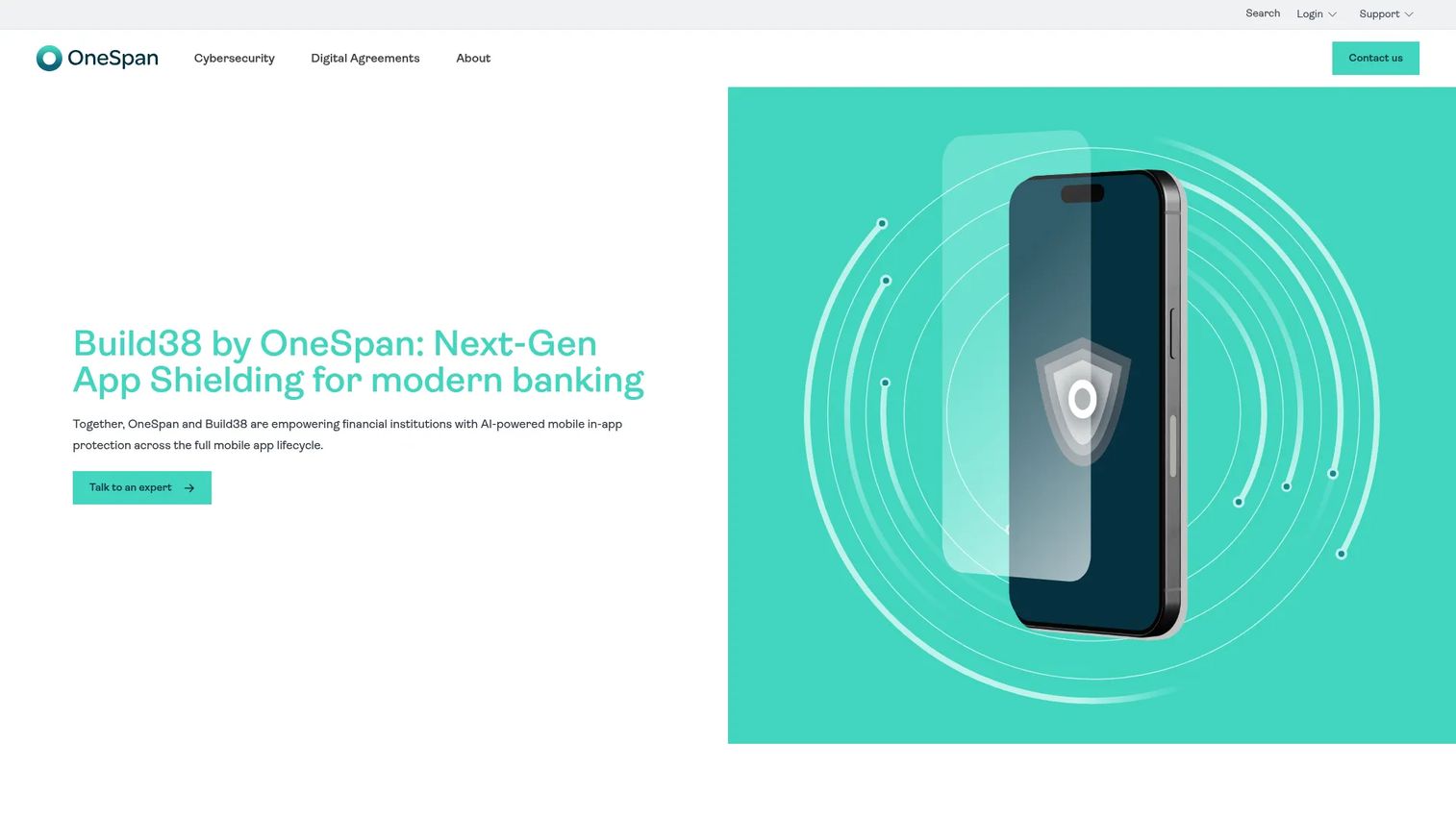 Build38 mobile app security platform for runtime application protection