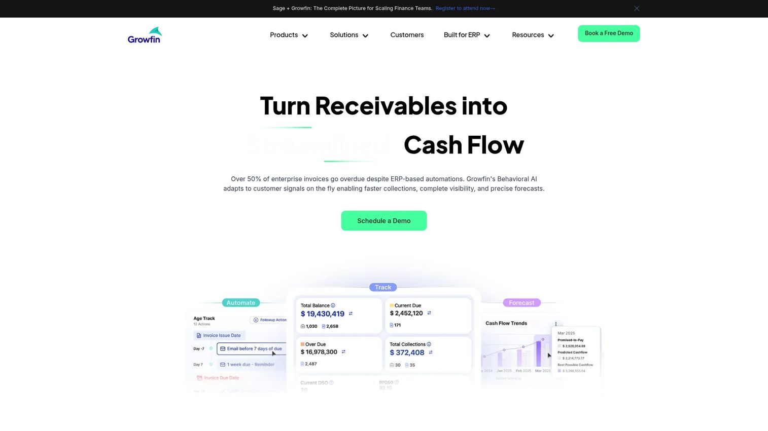 Growfin collections collaboration software