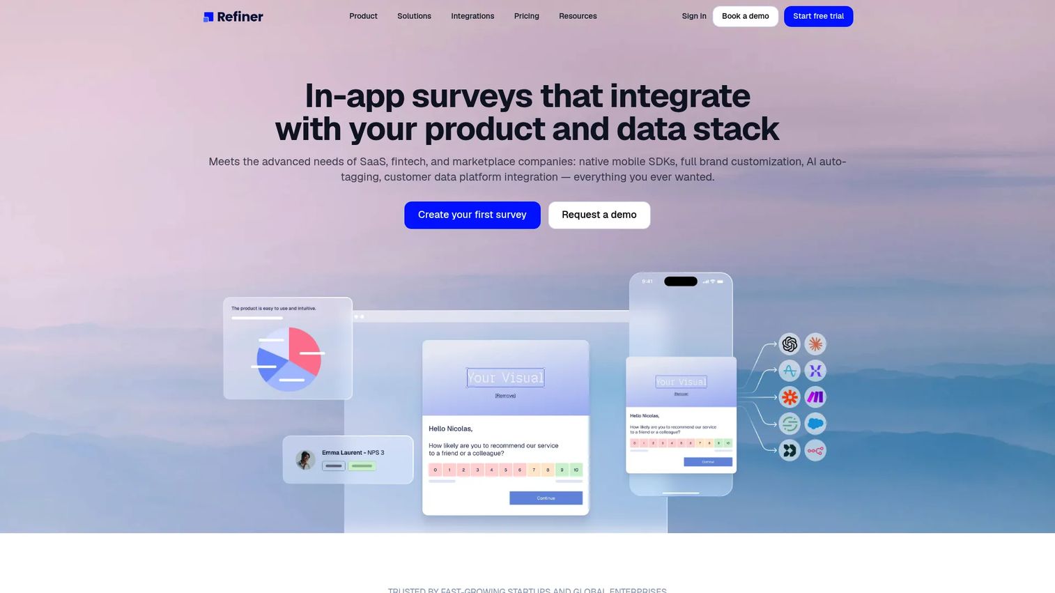 Best in-app survey tools for collecting contextual product feedback in 2026