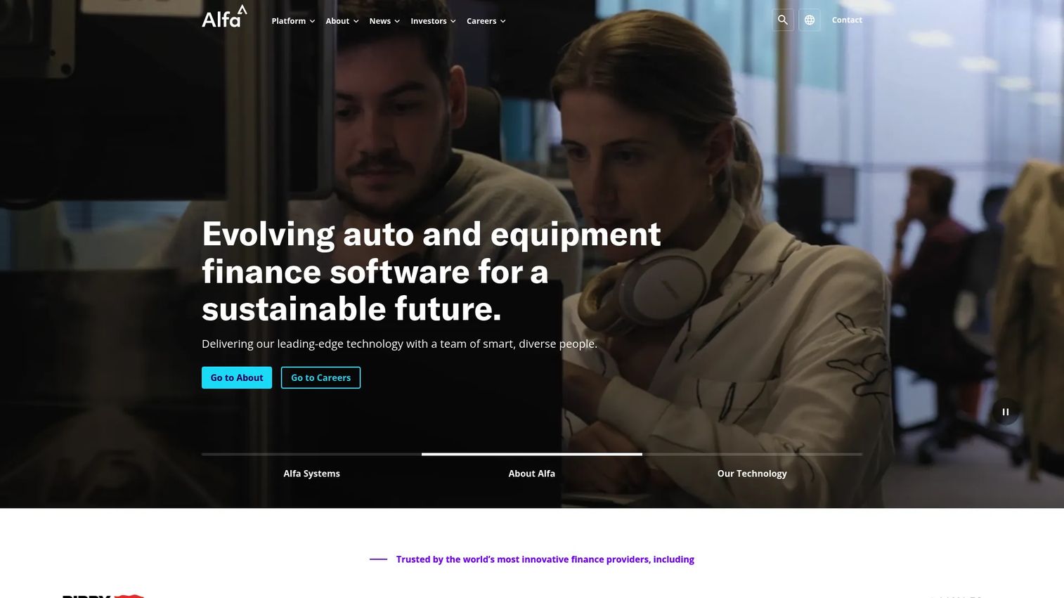 Alfa Systems asset finance software for leasing and automotive finance operations