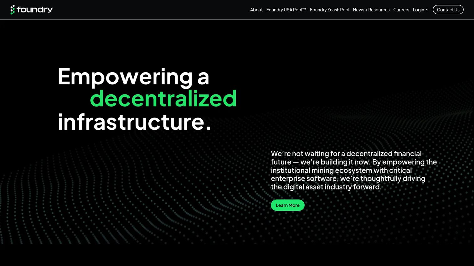 Foundry USA Bitcoin mining pool platform