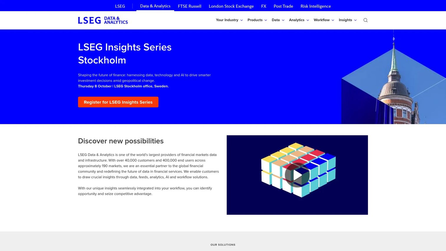 Refinitiv financial crime screening interface