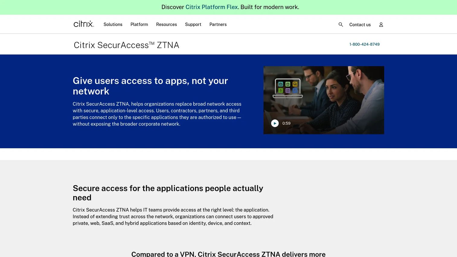 Citrix Secure Private Access with remote browser isolation for secure application access