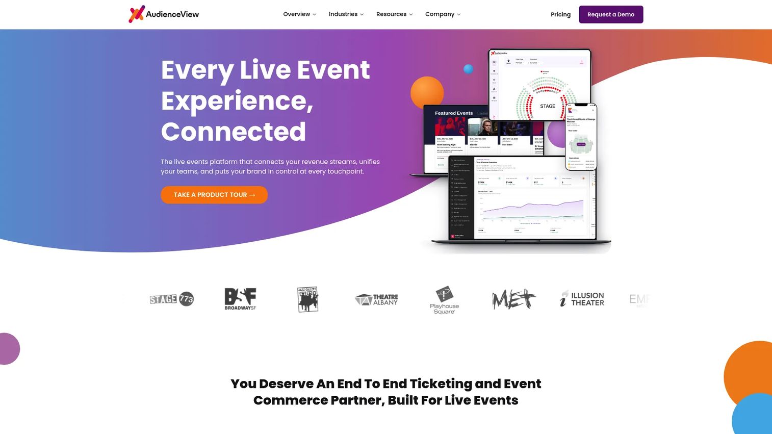 AudienceView Professional ticketing and fundraising software