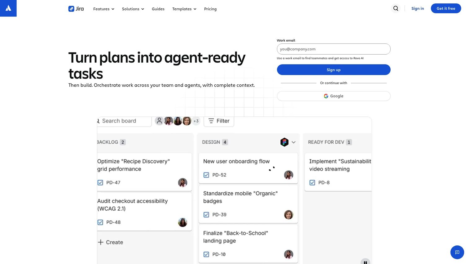 Jira roadmap and sprint scheduling with issue dependencies