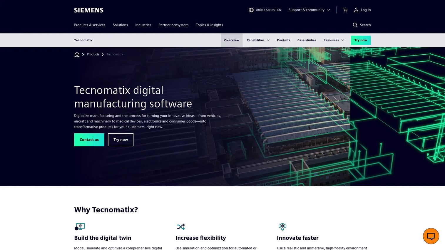 Tecnomatix digital manufacturing planning homepage