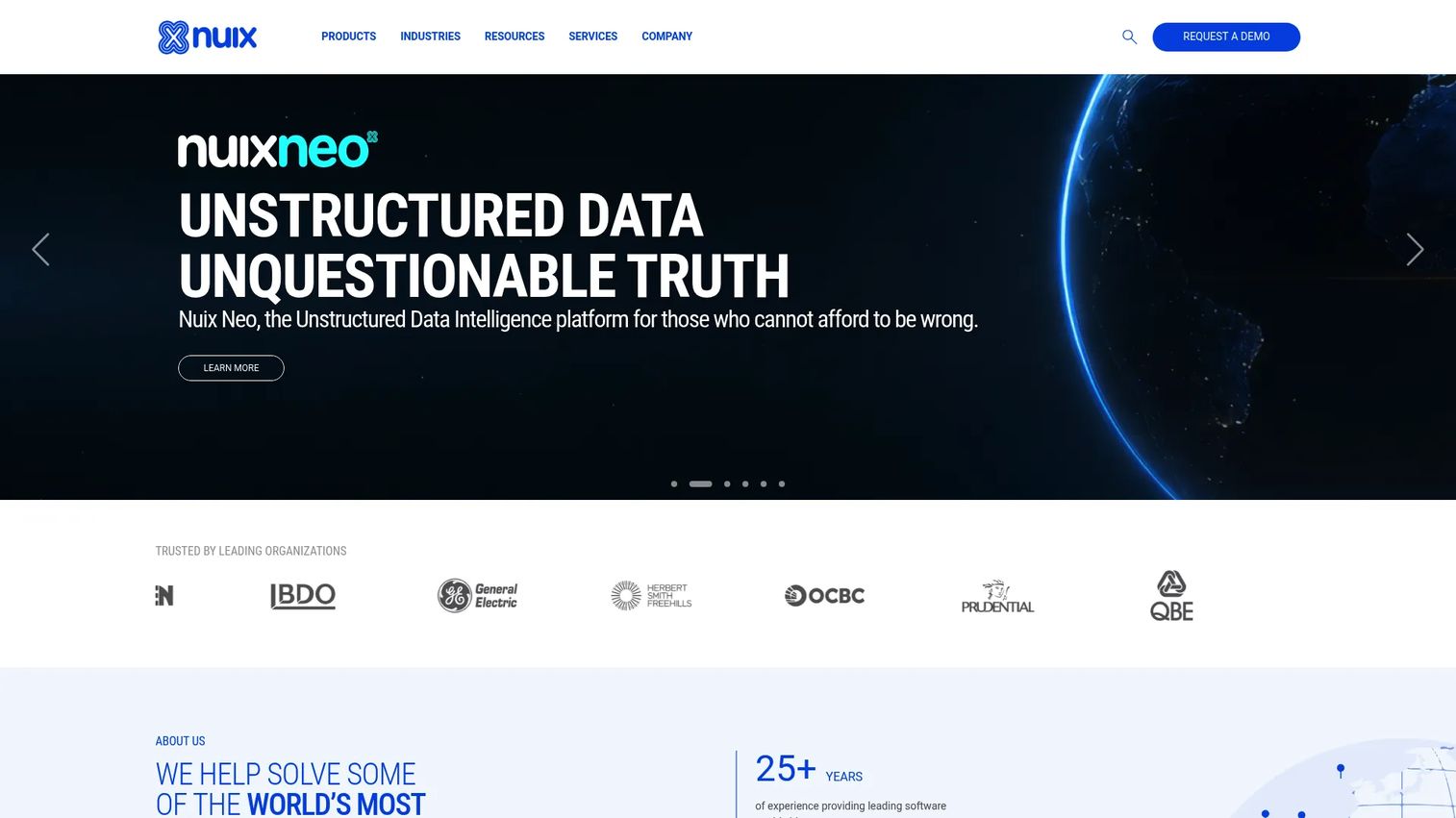 Nuix Neo workspace for investigations, data analysis, and legal workflows
