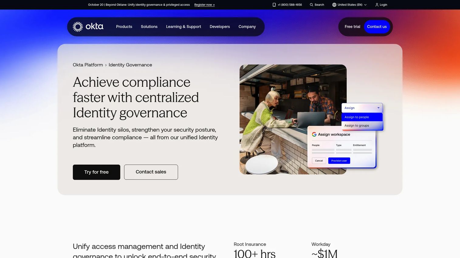 IAM dashboard with risk based authentication policies