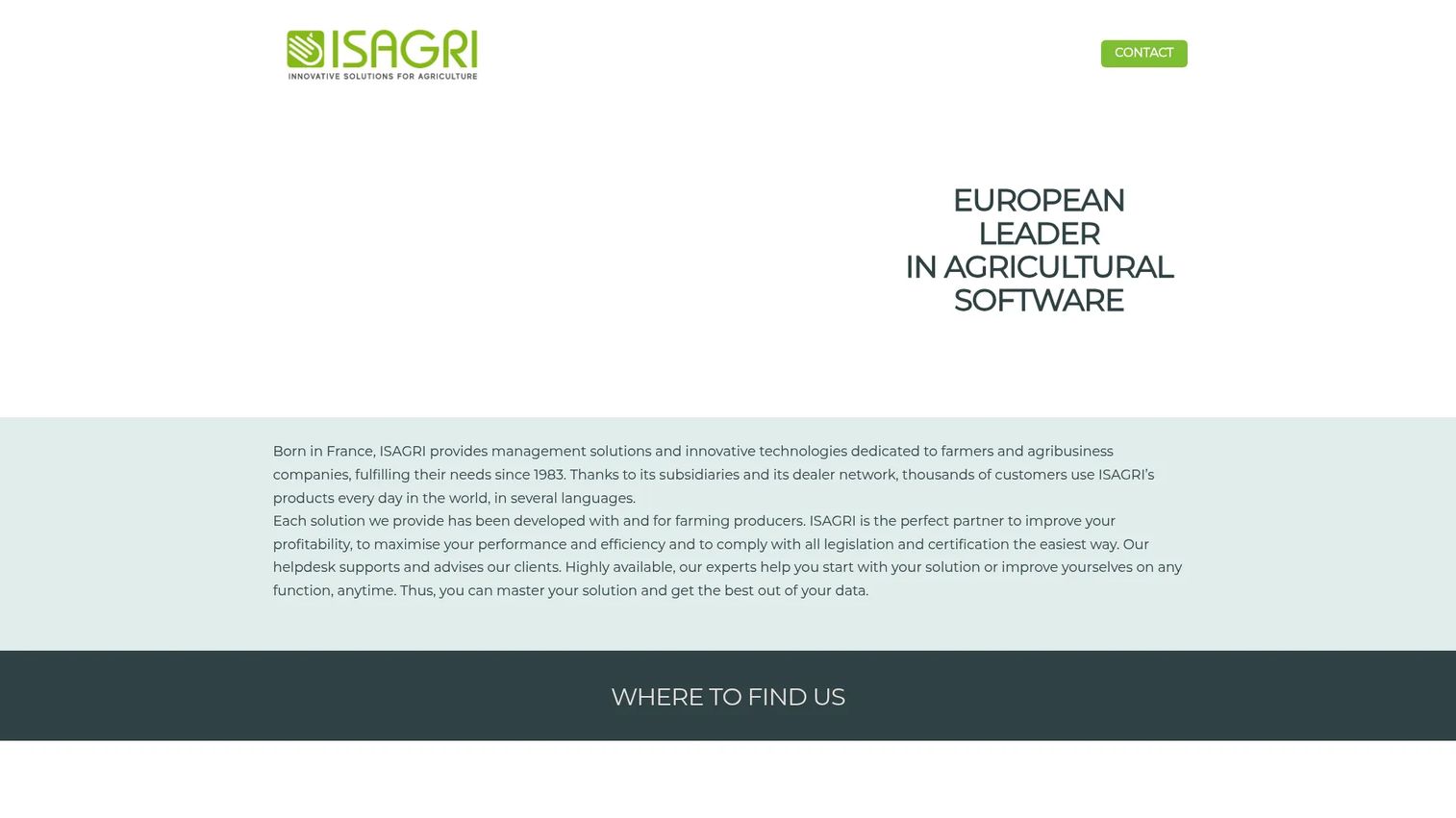ISAGRI vineyard management software with aerial mapping and crop records