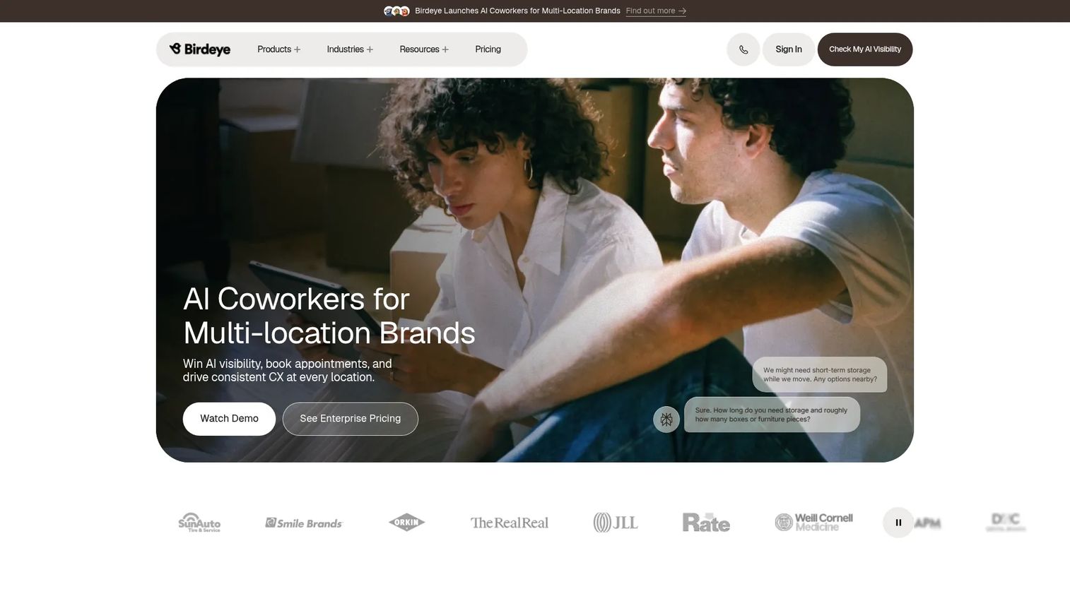 Birdeye review management dashboard for multi-location businesses