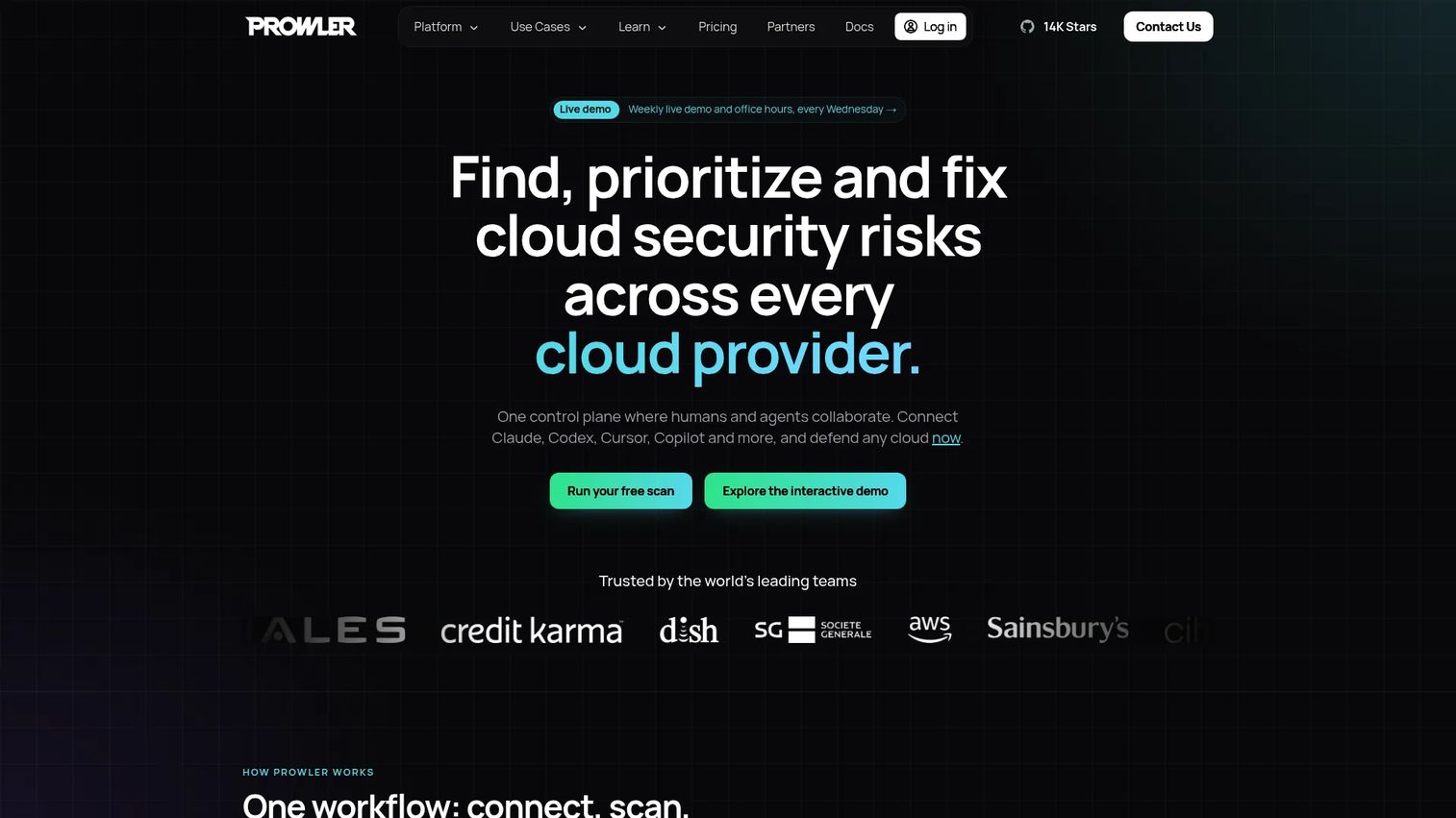 Prowler open-source cloud security assessment report