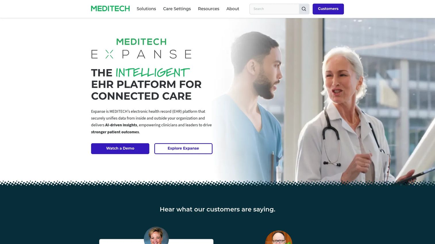 MEDITECH clinical communication workflow for health system care team coordination