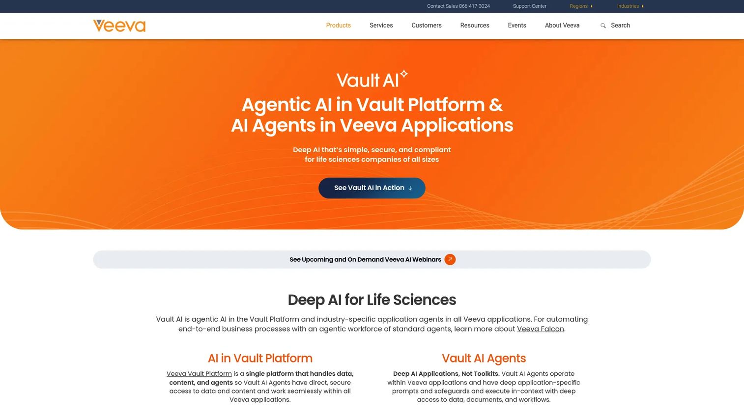 Veeva Vault interface for life sciences quality, clinical, and regulatory content workflows