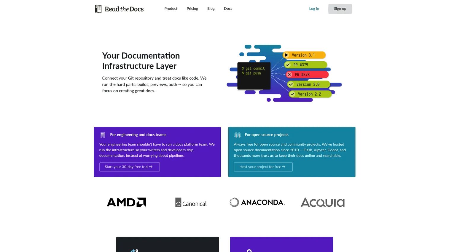 Read the Docs hosted documentation build screenshot