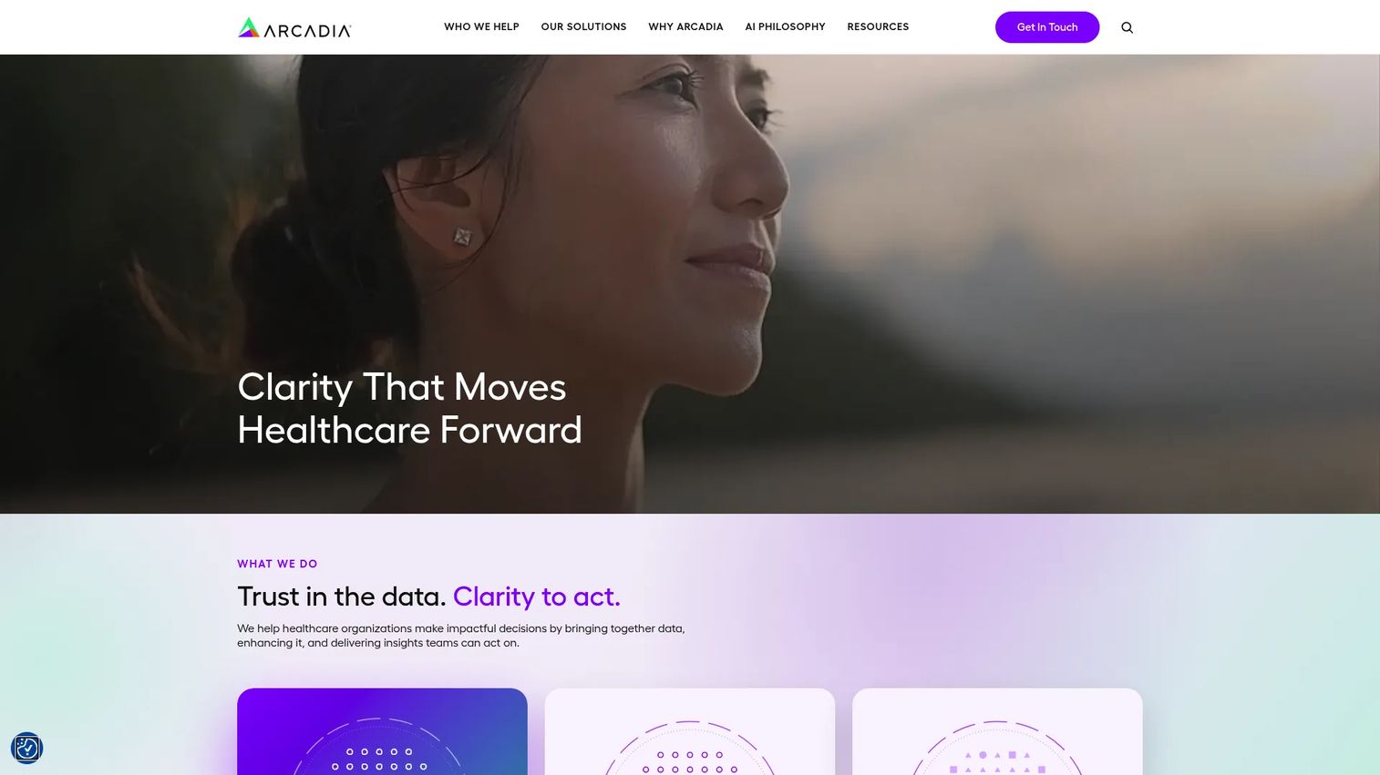 Arcadia value-based care analytics platform