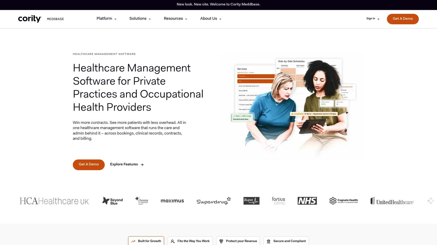 Meddbase healthcare management platform