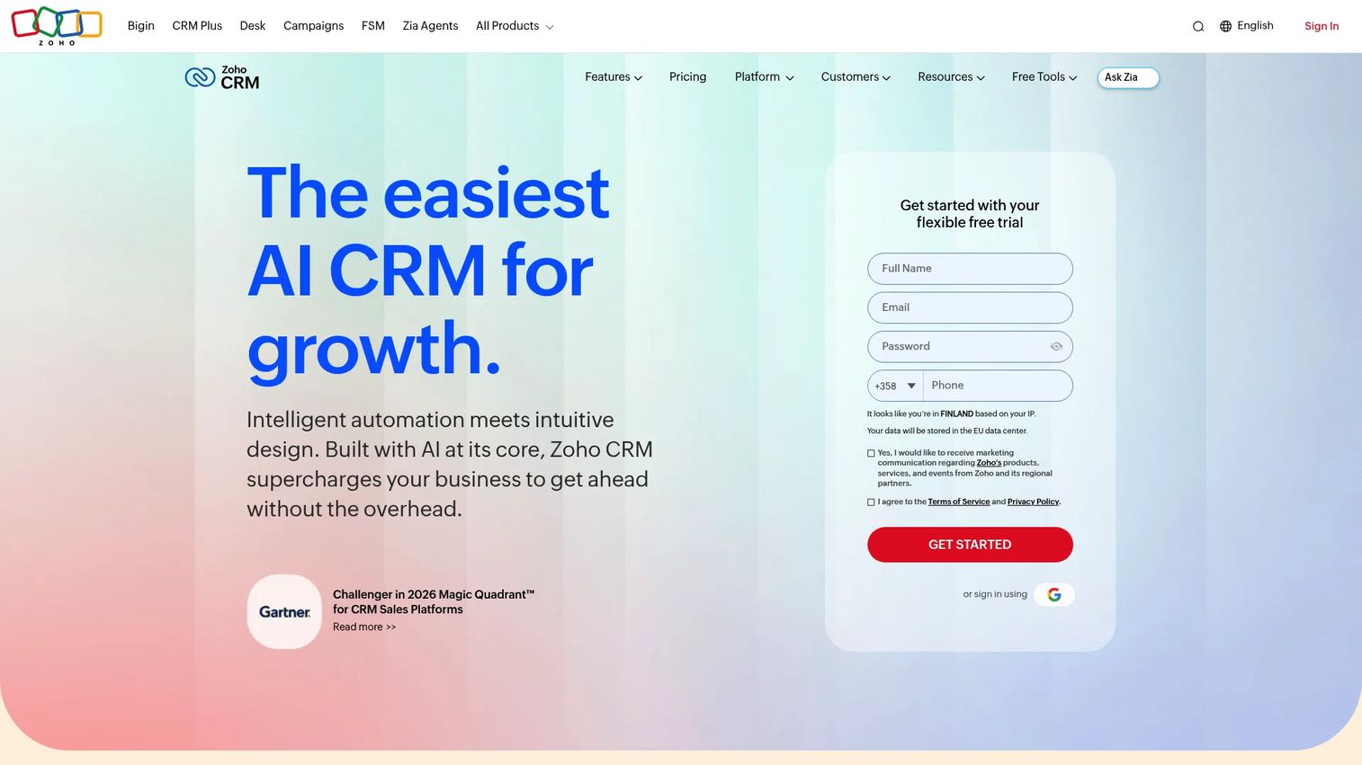 Zoho CRM pipeline for insurance leads and renewal management