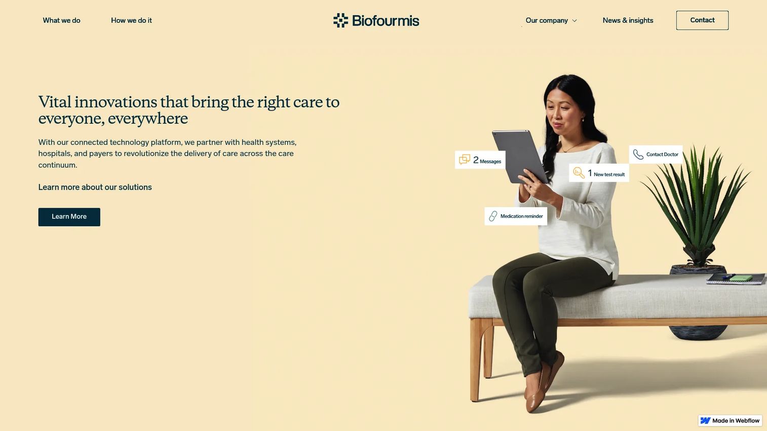 Biofourmis remote patient monitoring analytics platform