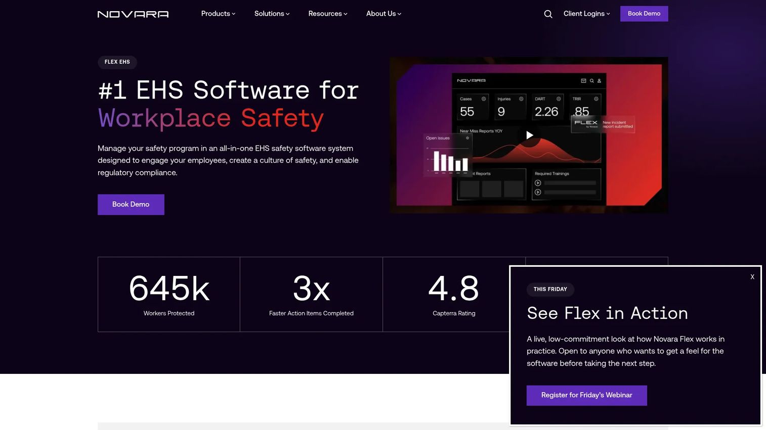 Novara Flex contractor site readiness platform