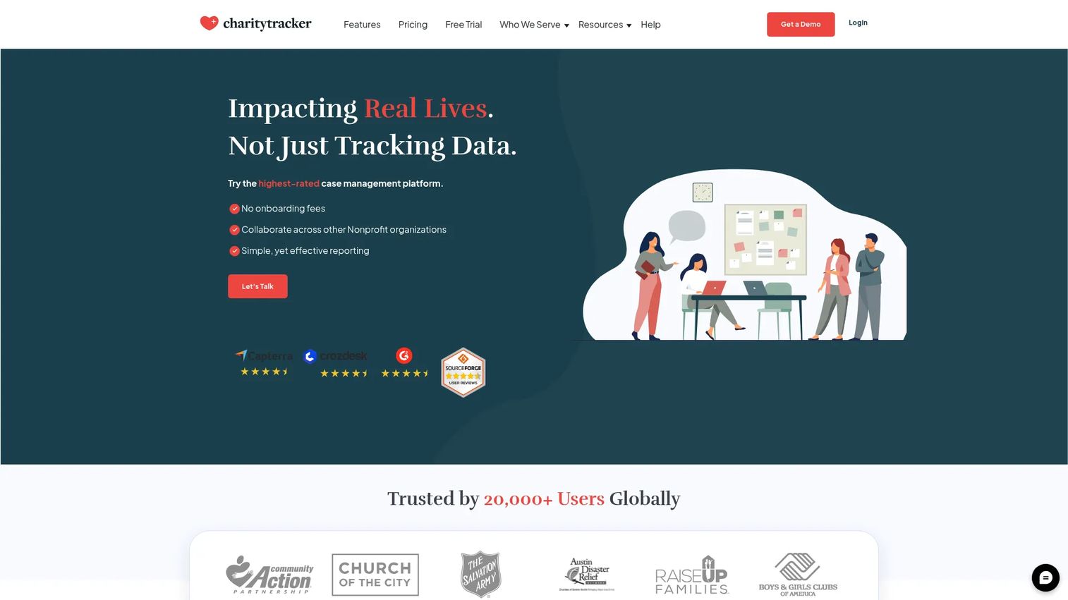 CharityTracker community case management software