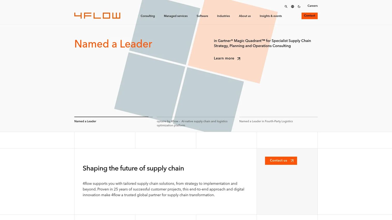4flow vista visualization of supply chain network costs and flows.